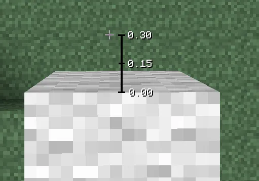 Edge offset values visualized