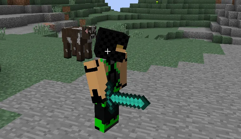 Screenshot while using Free Look